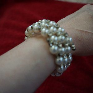 Faux Pearl Bracelet